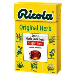 Ricola Swiss Herb Lozenges Original 45gm Ricola Swiss Herb Lozenges Original 45gm