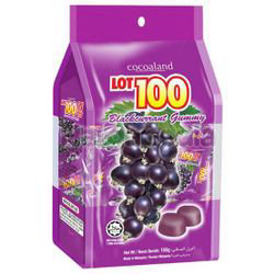 Lot 100 Gummy Blackcurrant 150gm Lot 100 Gummy Blackcurrant 150gm