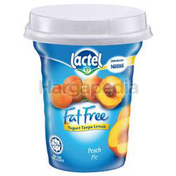 Lactel Fat Free Yogurt Peach 125gm Lactel Fat Free Yogurt Peach 125gm