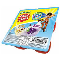 Calci Yum Yogurt Vanilla Grape 4x60gm Calci Yum Yogurt Vanilla Grape 4x60gm
