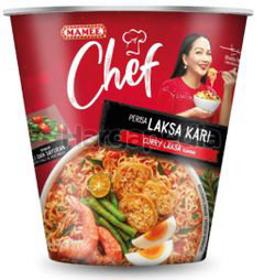 Mamee Chef Cup Noodle Curry Laksa 72gm Mamee Chef Cup Noodle Curry Laksa 72gm