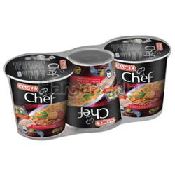 Mamee Chef Cup Noodle Curry Laksa 3x72gm Mamee Chef Cup Noodle Curry Laksa 3x72gm