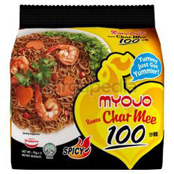 Myojo Ramen Char Mee 100 Spicy 5x75gm Myojo Ramen Char Mee 100 Spicy 5x75gm