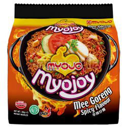 Myojo Mee Goreng Spicy 5x80gm Myojo Mee Goreng Spicy 5x80gm