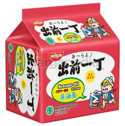 Nissin Instant Noodle Sesame Oil 5x81gm Nissin Instant Noodle Sesame Oil 5x81gm