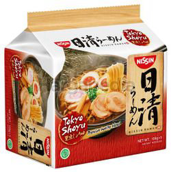 Nissin Japanese Ramen Tokyo Shoyu 5x106gm Nissin Japanese Ramen Tokyo Shoyu 5x106gm