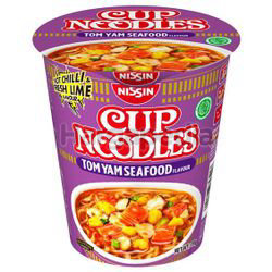 Nissin Cup Noodle Tom Yam Seafood 70gm Nissin Cup Noodle Tom Yam Seafood 70gm