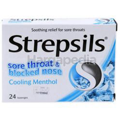 Strepsils Cool Sensation Lozenges 24s Strepsils Cool Sensation Lozenges 24s