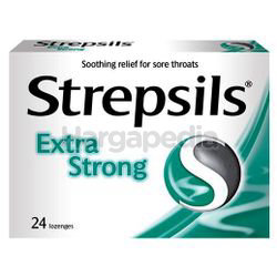 Strepsils Extra Strong Lozenge 24s Strepsils Extra Strong Lozenge 24s