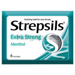 Strepsils Extra Strong Lozenge 6s Strepsils Extra Strong Lozenge 6s