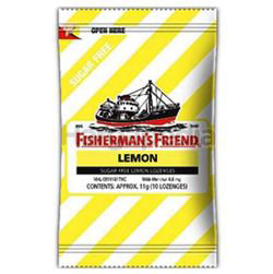 Fisherman's Friend Sugar Free Lemon Lozenges 11gm Fisherman's Friend Sugar Free Lemon Lozenges 11gm