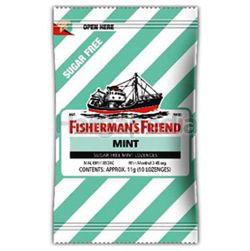 Fisherman's Friend Sugar Free Mint Lozenges 11gm Fisherman's Friend Sugar Free Mint Lozenges 11gm