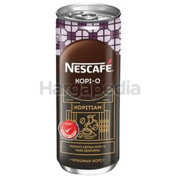Nescafe Can Kopi O 240ml Nescafe Can Kopi O 240ml