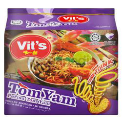 Vit's Instant Noodle Toink Tom Yam 5x78gm Vit's Instant Noodle Toink Tom Yam 5x78gm