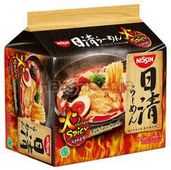 Nissin Japanese Ramen Uma Kara Spicy 5x106gm Nissin Japanese Ramen Uma Kara Spicy 5x106gm