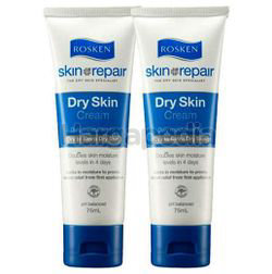 Rosken Skin Repair Dry Skin Cream 2x75ml Rosken Skin Repair Dry Skin Cream 2x75ml
