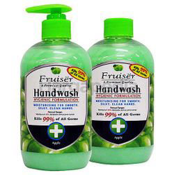 Fruiser Moisturising Hand Wash Apple 2x500ml Fruiser Moisturising Hand Wash Apple 2x500ml