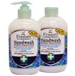 Fruiser Moisturising Hand Wash Goat's Milk 2x500ml Fruiser Moisturising Hand Wash Goat's Milk 2x500ml