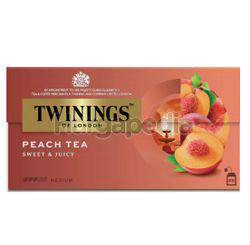 Twinings Peach Tea Bags 25x2gm Twinings Peach Tea Bags 25x2gm
