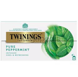 Twinings Pure Peppermint Tea Bags 25x2gm Twinings Pure Peppermint Tea Bags 25x2gm