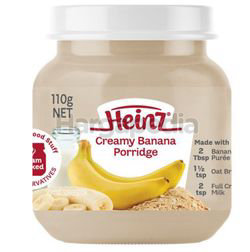 Heinz Creamy Banana Porridge Baby Food 110gm Heinz Creamy Banana Porridge Baby Food 110gm