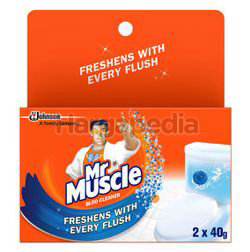 Mr Muscle Bloo Cleaner 2x40gm Mr Muscle Bloo Cleaner 2x40gm
