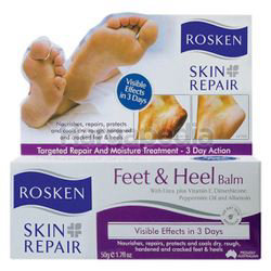 Rosken Skin Repair Feet & Heel Balm 50gm Rosken Skin Repair Feet & Heel Balm 50gm