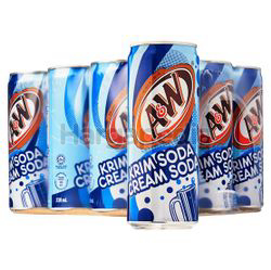 A&W Cream Soda 12x320ml A&W Cream Soda 12x320ml