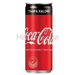 Coca-Cola Tanpa Kalori Can 320ml Coca-Cola Tanpa Kalori Can 320ml