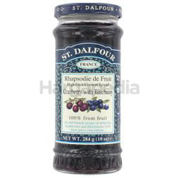 St Dalfour Cranberry with Blueberry Jam 284gm St Dalfour Cranberry with Blueberry Jam 284gm