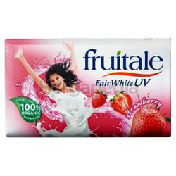 Fruitale Bar Soap Strawberry 3x80gm Fruitale Bar Soap Strawberry 3x80gm