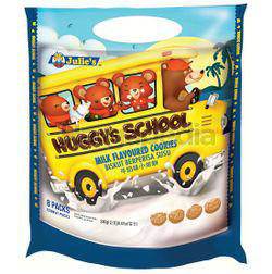 Julie's Huggy's School Milk Cookies 240gm Julie's Huggy's School Milk Cookies 240gm