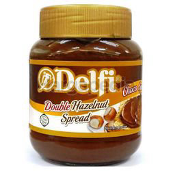 Delfi Double Hazelnut Choc Spread 350gm Delfi Double Hazelnut Choc Spread 350gm