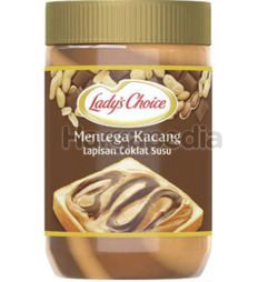 Lady's Choice Chocolate Milk Stripes Peanut Butter 530gm Lady's Choice Chocolate Milk Stripes Peanut Butter 530gm