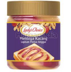 Lady's Choice Grape Flavoured Stripes Peanut Butter 350gm Lady's Choice Grape Flavoured Stripes Peanut Butter 350gm