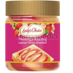 Lady's Choice Strawberry Flavoured Stripes Peanut Butter 350gm Lady's Choice Strawberry Flavoured Stripes Peanut Butter 350gm