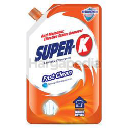 Kuat Harimau Super-K Liquid Detergent Fast Clean Refill 1.8kg Kuat Harimau Super-K Liquid Detergent Fast Clean Refill 1.8kg