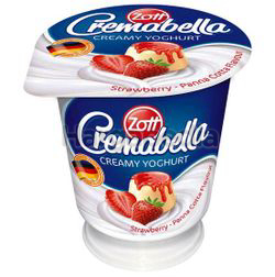 Zott Cremabella Creamy Yogurt Strawberry Panna Cotta 120gm Zott Cremabella Creamy Yogurt Strawberry Panna Cotta 120gm