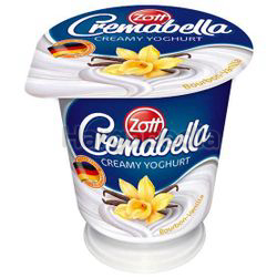 Zott Cremabella Creamy Yogurt Bourbon Vanilla 120gm Zott Cremabella Creamy Yogurt Bourbon Vanilla 120gm