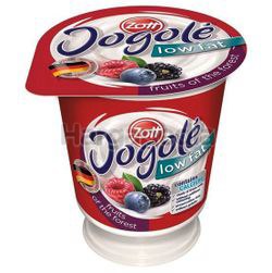 Zott Jogole Low Fat Yogurt Fruit of the Forrest 120gm Zott Jogole Low Fat Yogurt Fruit of the Forrest 120gm