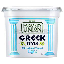 Farmers Union Greek Style Yogurt Light 1kg Farmers Union Greek Style Yogurt Light 1kg