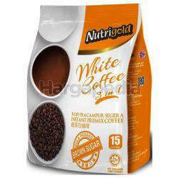 Nutrigold 3in1 White Coffee Brown Sugar 15x30gm Nutrigold 3in1 White Coffee Brown Sugar 15x30gm