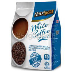 Nutrigold 2in1 White Coffee No Sugar 15x30gm Nutrigold 2in1 White Coffee No Sugar 15x30gm
