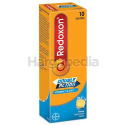 Redoxon Double Action Vitamin C & Zinc Effervescent Orange 10s Redoxon Double Action Vitamin C & Zinc Effervescent Orange 10s