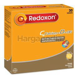 Redoxon C+Calcium+D+B6 Effervescent Orange 30s Redoxon C+Calcium+D+B6 Effervescent Orange 30s