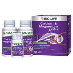 Bio-Life Calcium & Magnesium Plus 2x100s+30s Bio-Life Calcium & Magnesium Plus 2x100s+30s