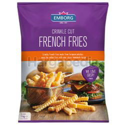 Emborg French Fries Crinkle Cut 1kg Emborg French Fries Crinkle Cut 1kg
