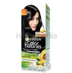 Garnier Colour Naturals Creme Riche 1.0 Natural Black 1s Garnier Colour Naturals Creme Riche 1.0 Natural Black 1s