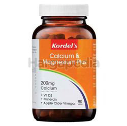 Kordel's Calcium & Magnesium Plus 90s Kordel's Calcium & Magnesium Plus 90s