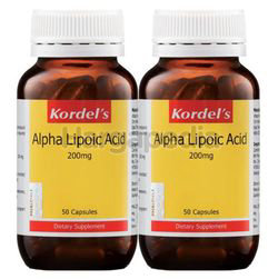 Kordel's Alpha Lipoic Acid 200mg 2x50s Kordel's Alpha Lipoic Acid 200mg 2x50s